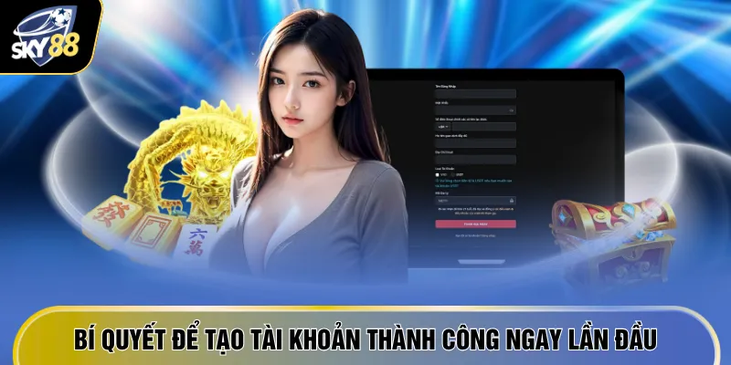 Bí quyết để tạo tài khoản thành công ngay lần đầu