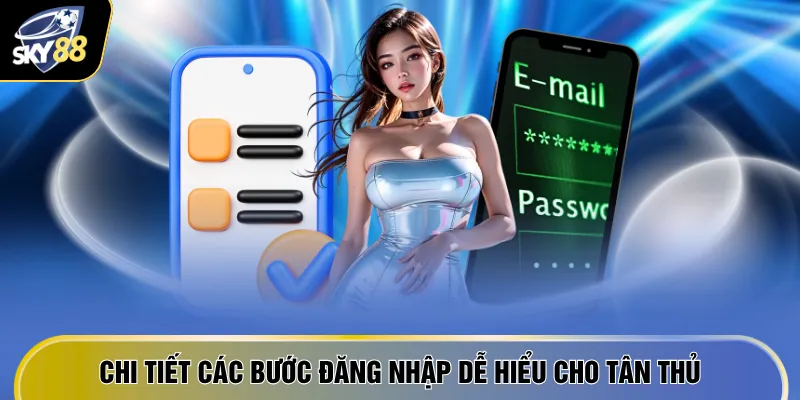 Chi tiết các bước đăng nhập dễ hiểu cho tân thủ