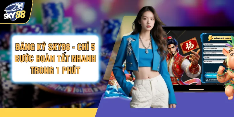 Đăng Ký SKY88 - Chỉ 5 Bước Hoàn Tất Nhanh Trong 1 Phút