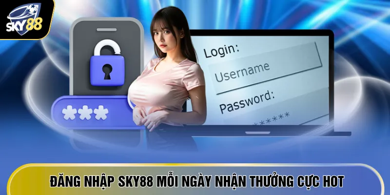 Đăng nhập SKY88 mỗi ngày nhận thưởng cực hot