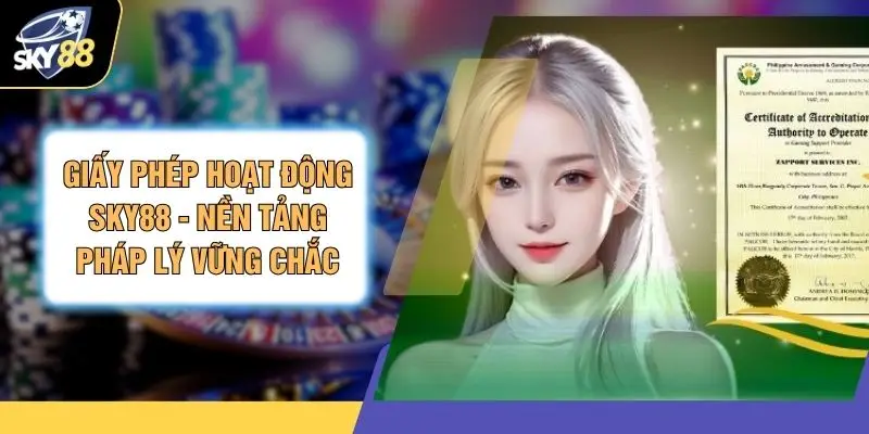 Giấy Phép Hoạt Động SKY88 - Nền Tảng Pháp Lý Vững Chắc