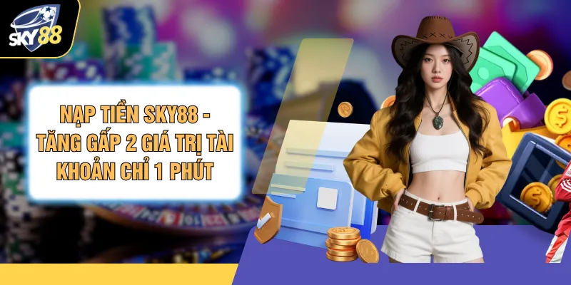Nạp Tiền SKY88 - Tăng Gấp 2 Giá Trị Tài Khoản Chỉ 1 Phút