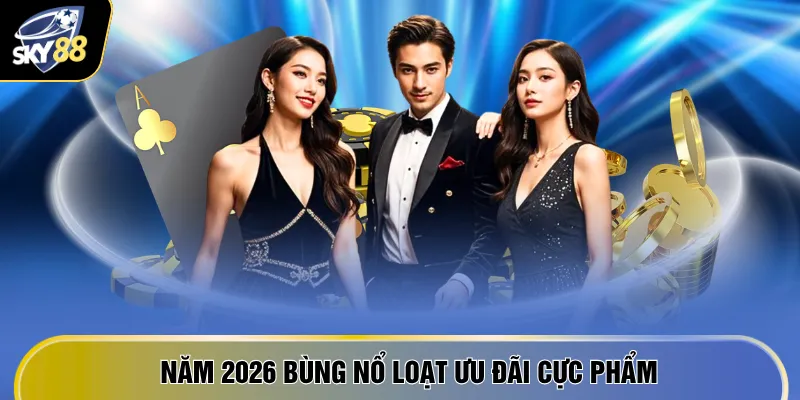 Năm 2026 bùng nổ loạt ưu đãi cực phẩm